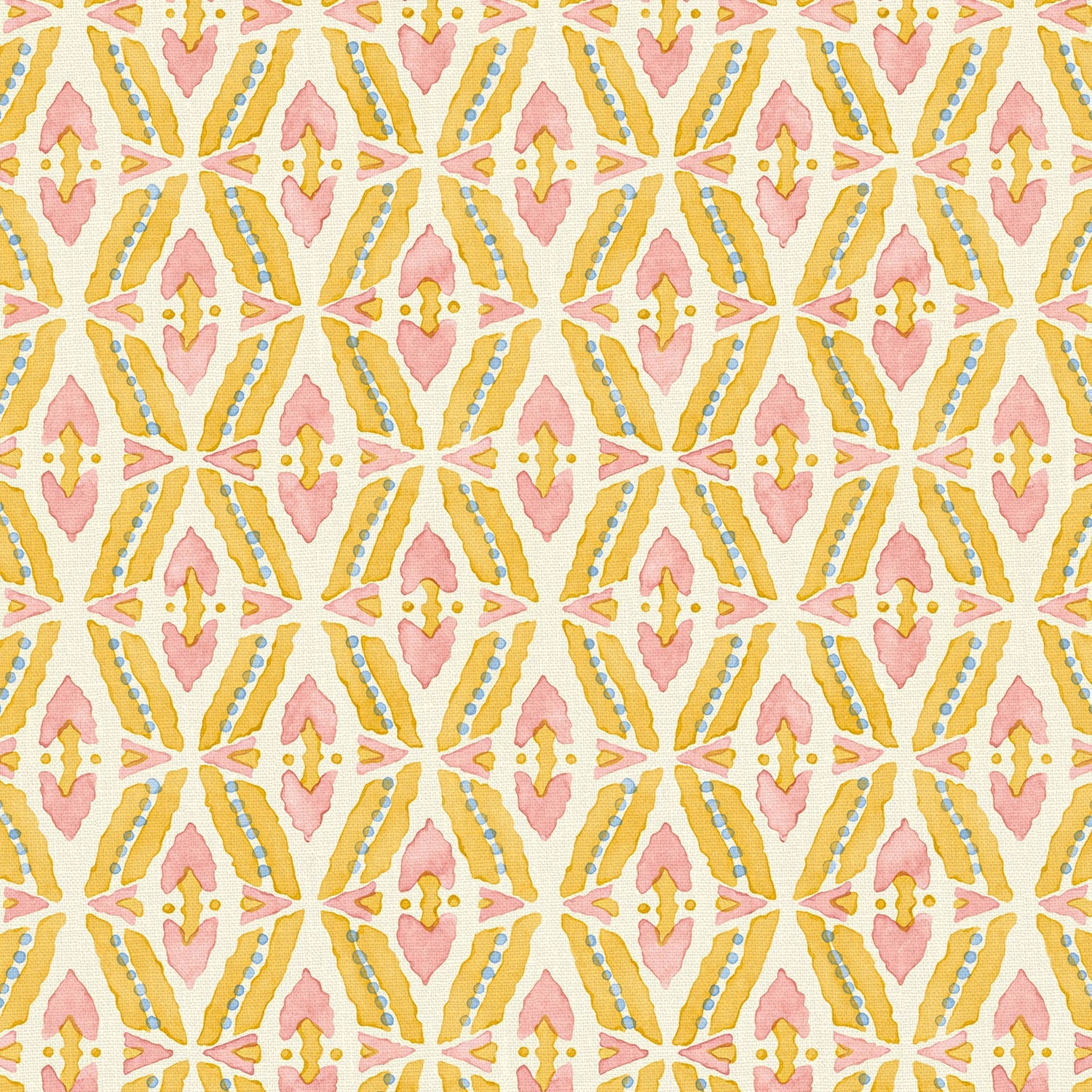 Linwood Leap Frog Battenburg FR Made to Measure Curtains