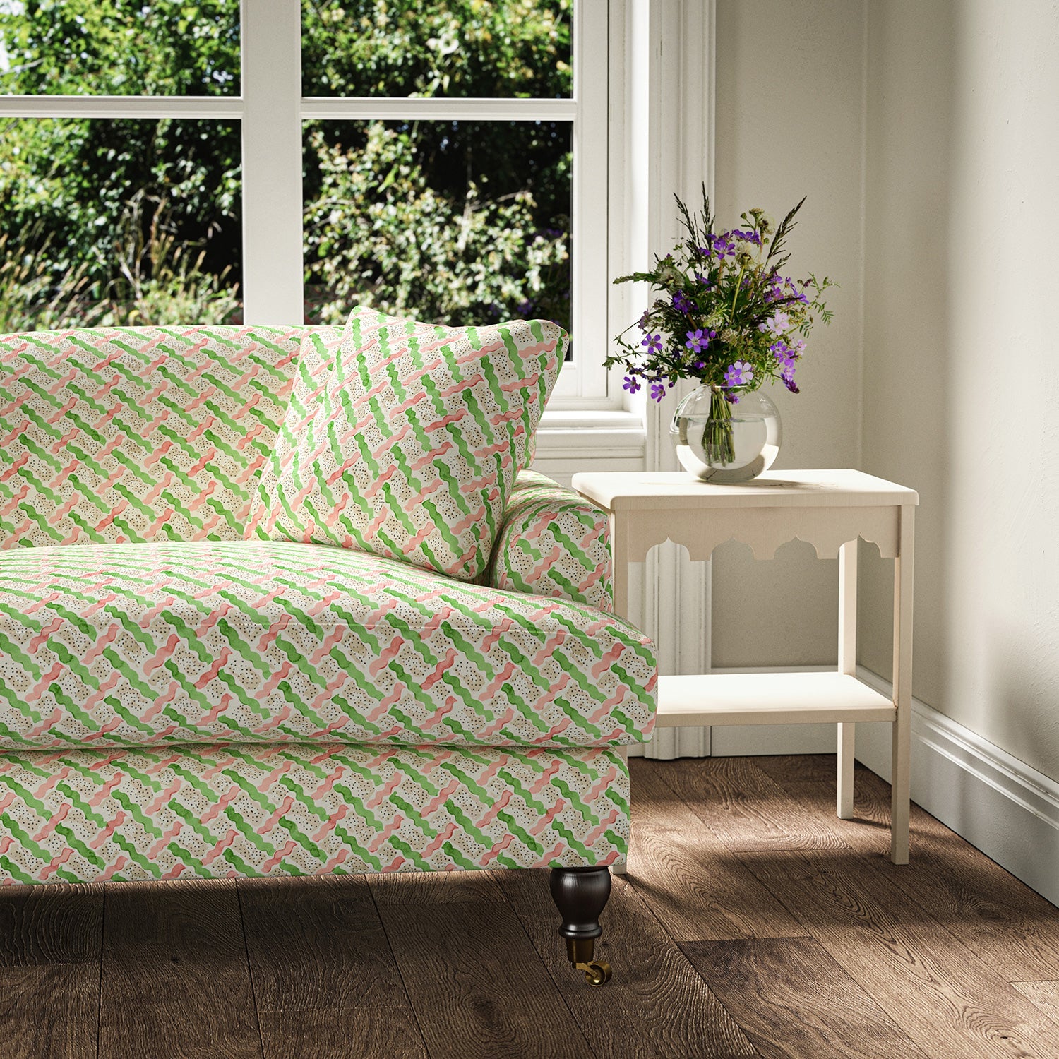 Linwood Maypole Peony Made to Measure Curtains