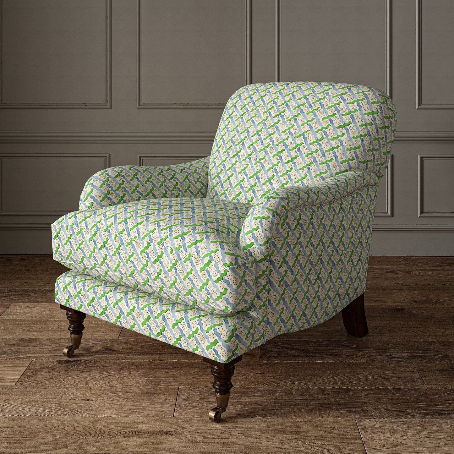 Linwood Maypole Peacock Made to Measure Curtains