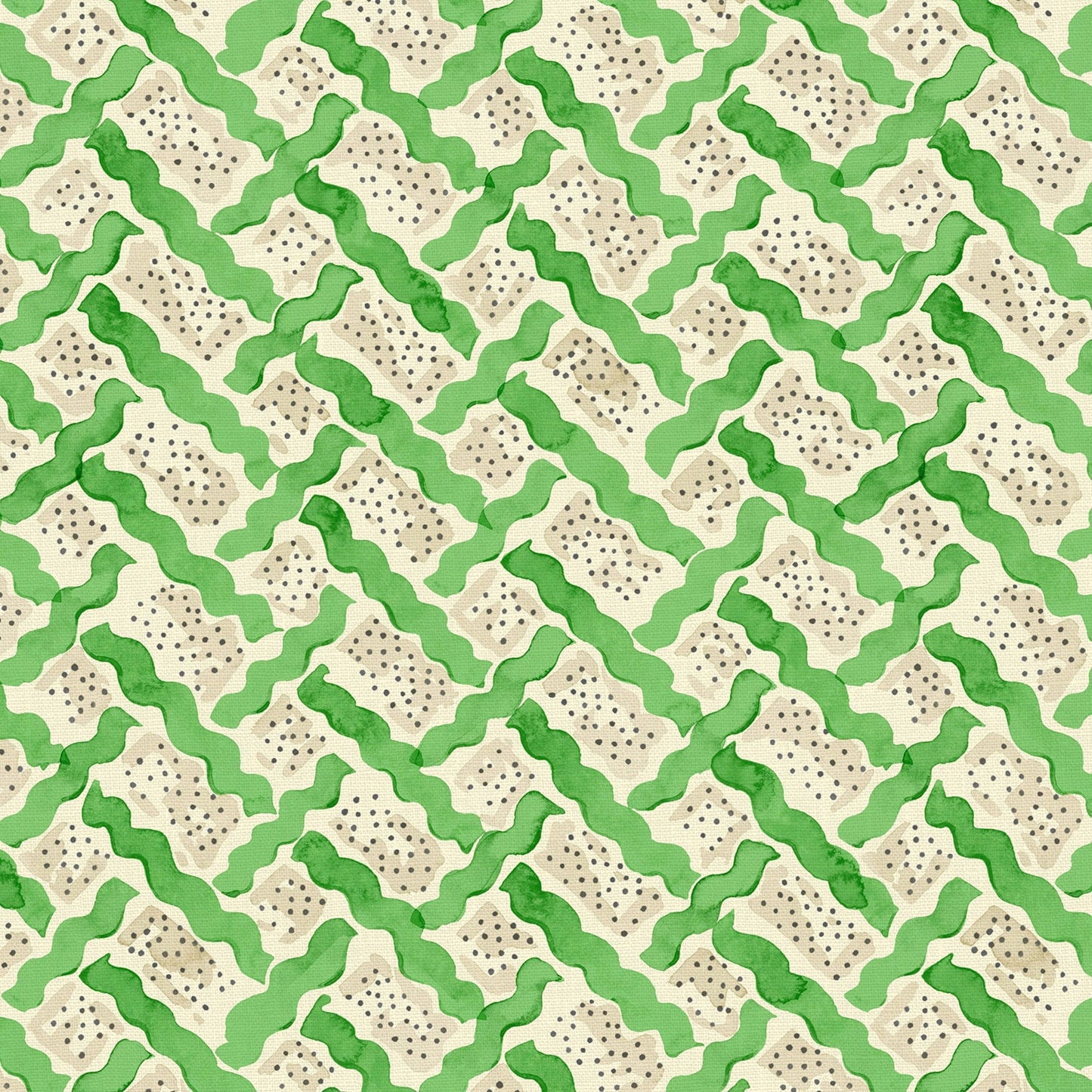 Linwood Maypole Village Green FR Made to Measure Curtains