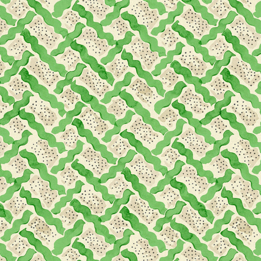 Linwood Maypole Village Green FR Made to Measure Curtains
