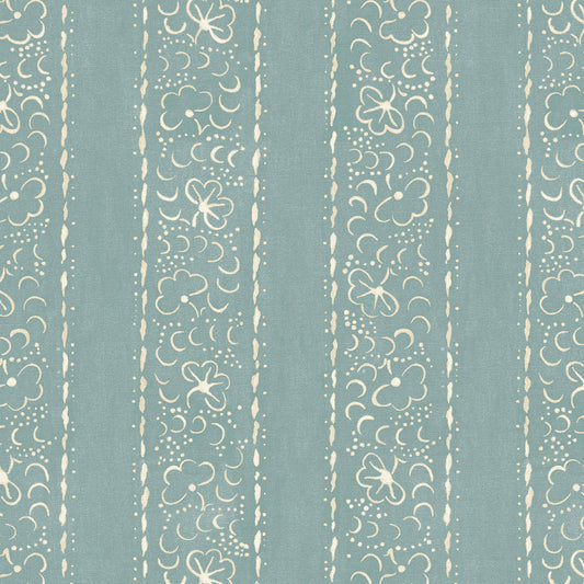 Linwood Fortune Teller Cornflower FR Made to Measure Curtains