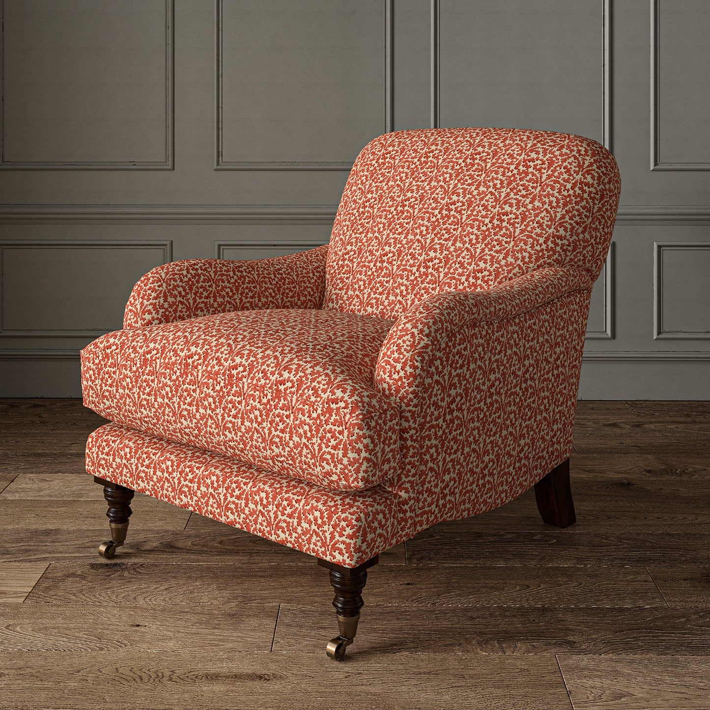 Linwood Bagatelle Cardinal FR Made to Measure Curtains