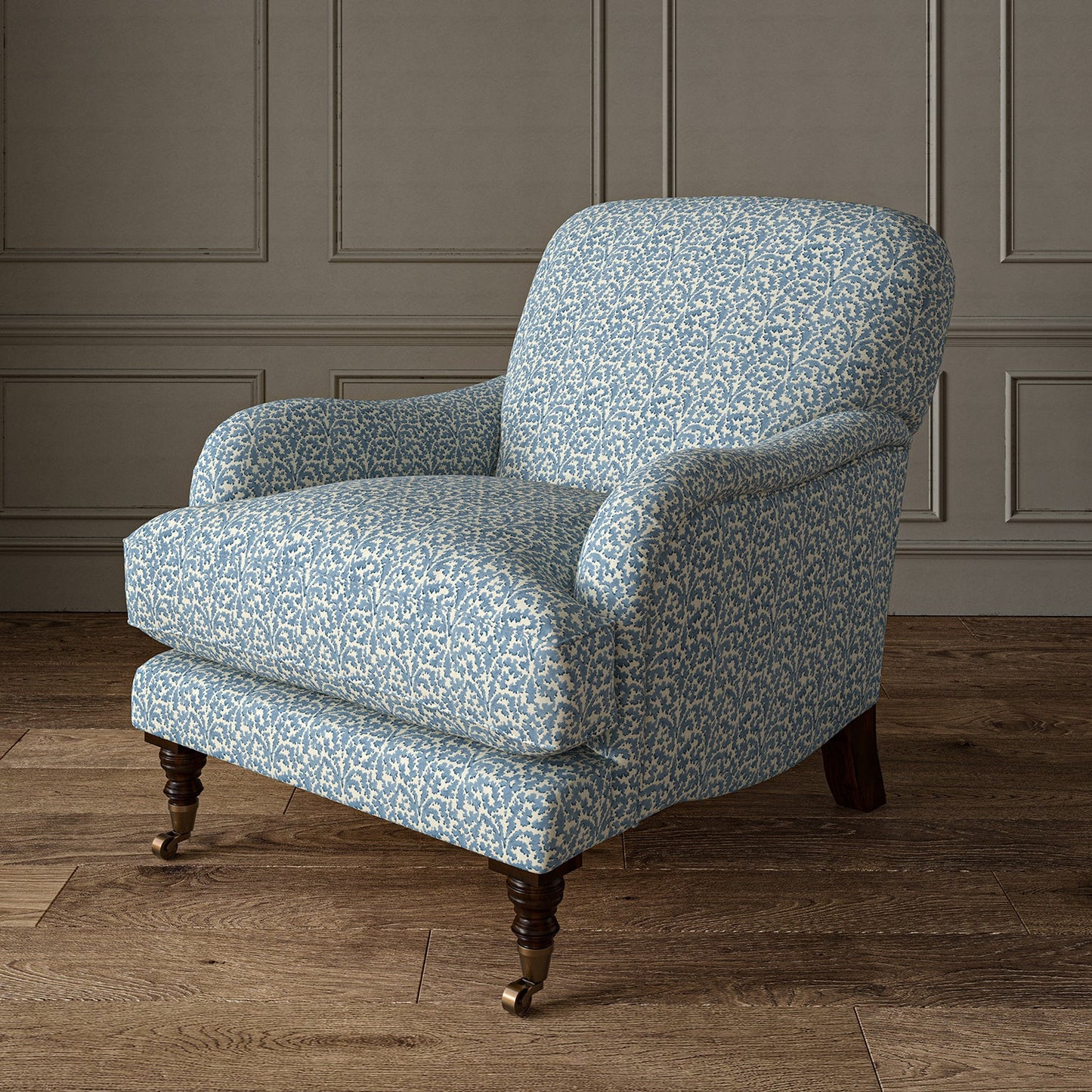 Linwood Bagatelle Forget Me Not FR Made to Measure Curtains