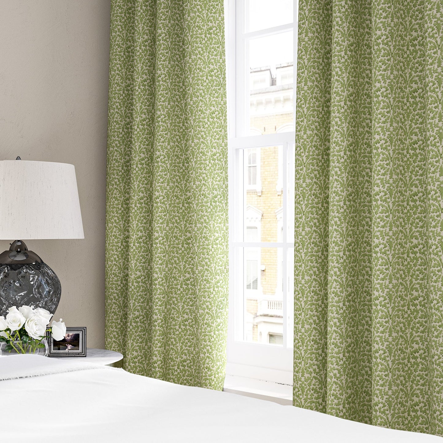Linwood Bagatelle Grape Made to Measure Curtains