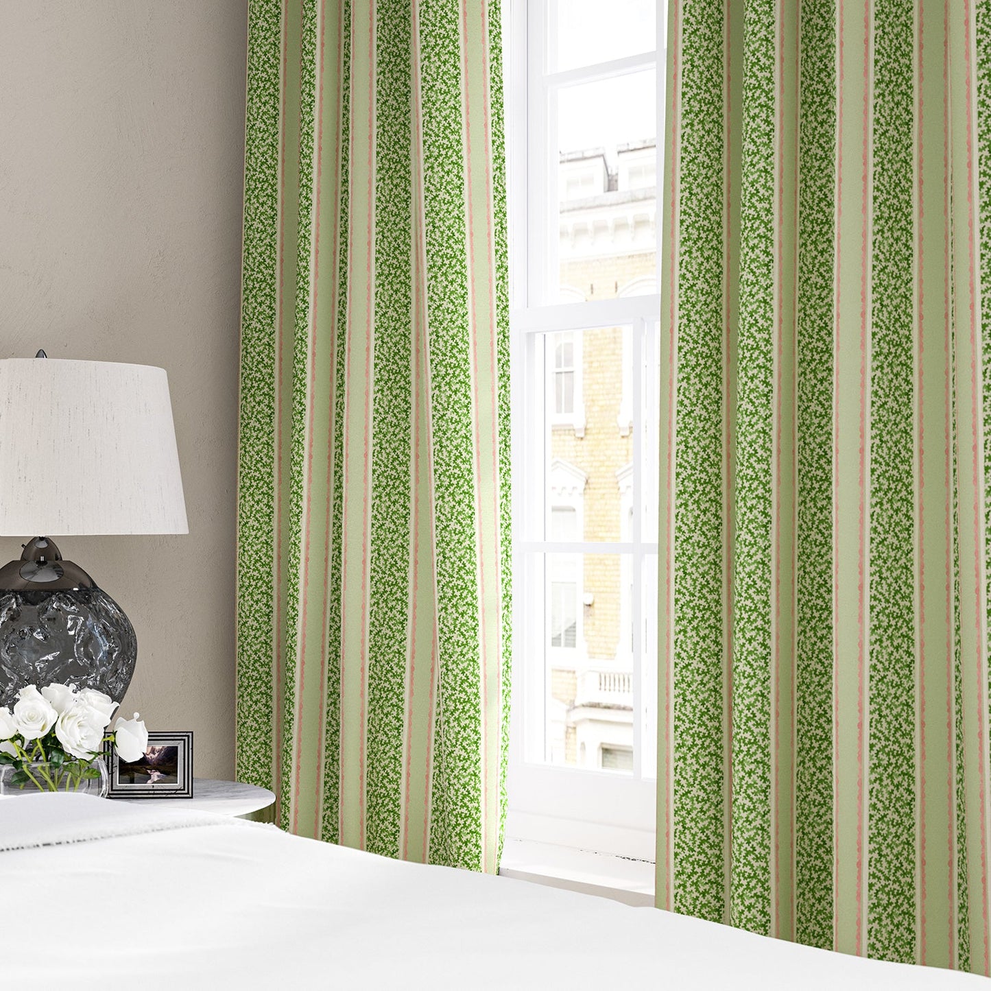 Linwood Garden Gate Spring Made to Measure Curtains