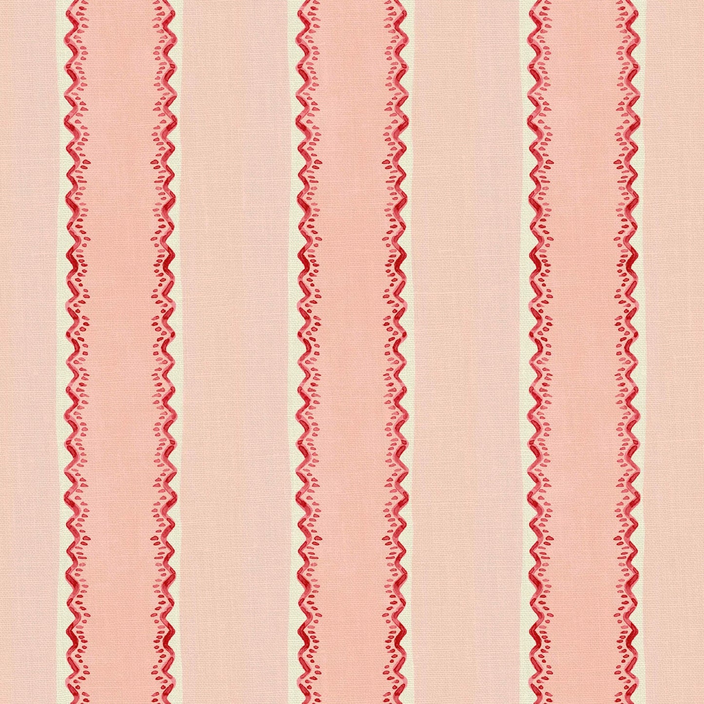 Linwood Croquet Rhubarb FR Made to Measure Curtains