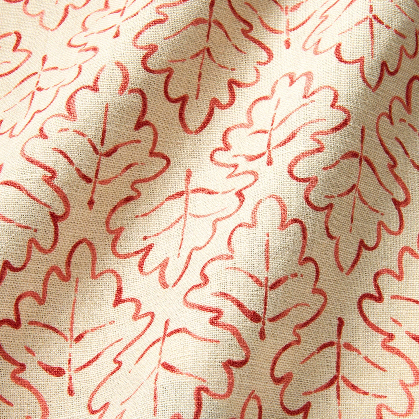 Linwood Maze Red Apple Made to Measure Curtains