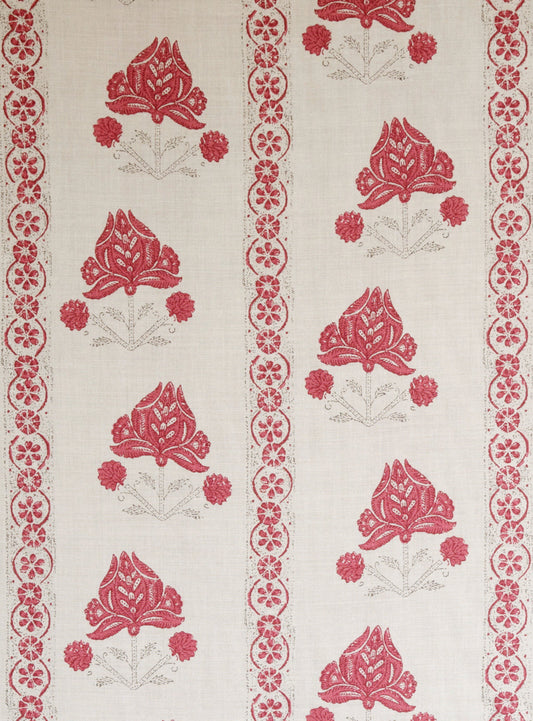 Kate Forman Malika Red Made to Measure Roman Blinds