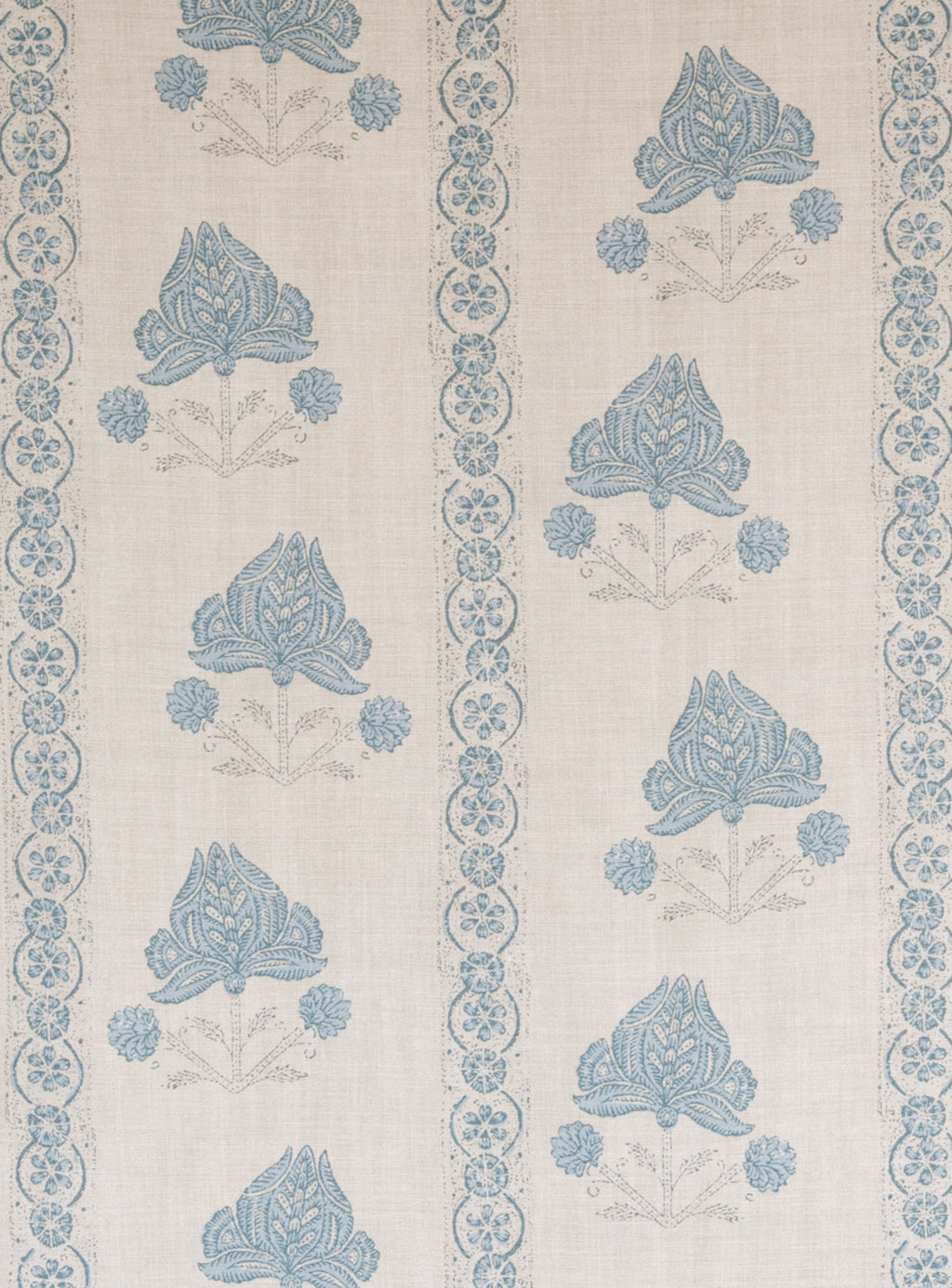 Kate Forman Malika Blue Made to Measure Roman Blinds