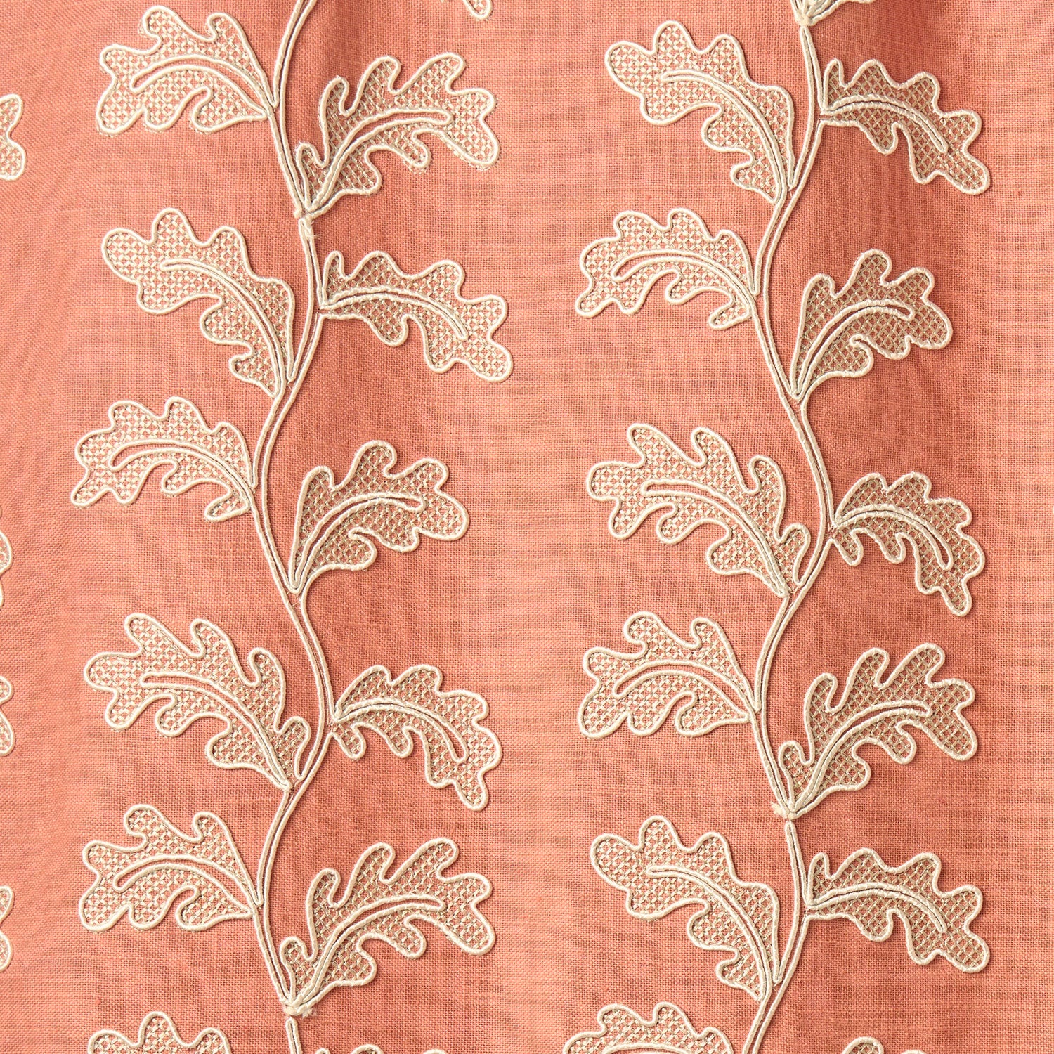 Linwood Helena Soft Coral Made to Measure Curtains