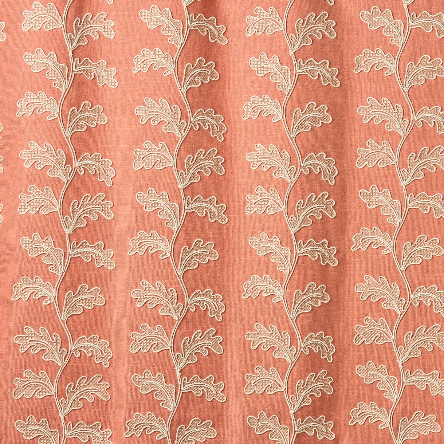 Linwood Helena Soft Coral Made to Measure Curtains