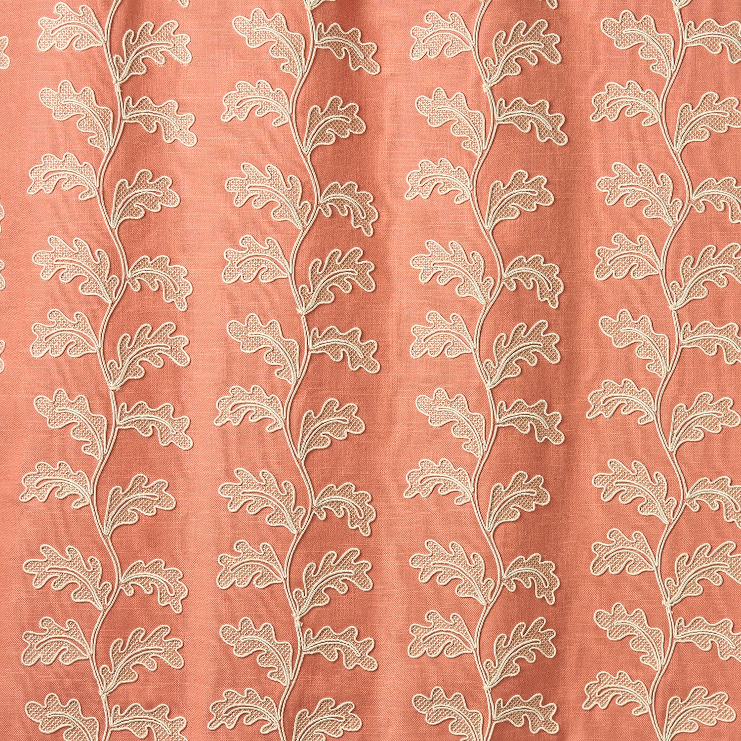 Linwood Helena Soft Coral Made to Measure Curtains