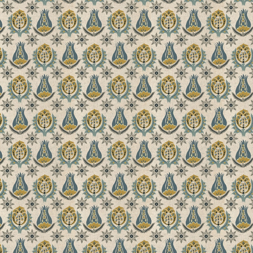 Chess Talia Mineral/ Ochre Made to Measure Curtains
