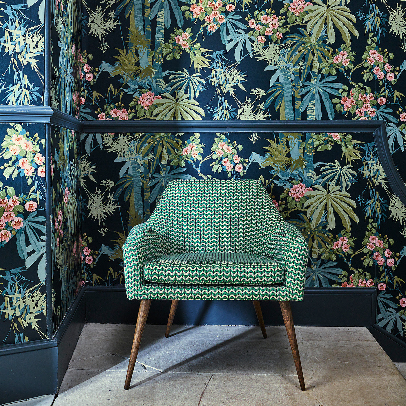 Linwood Bolero Parakeet FR Made to Measure Curtains