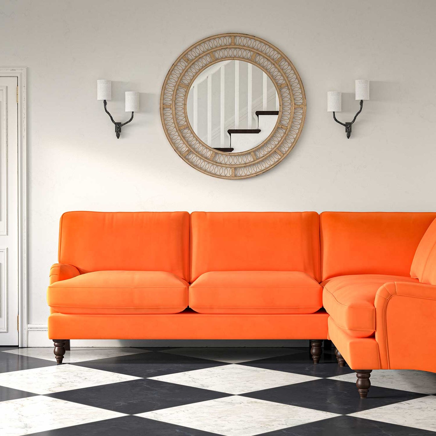 Linwood Tango Velvet Mandarin FR Made to Measure Curtains
