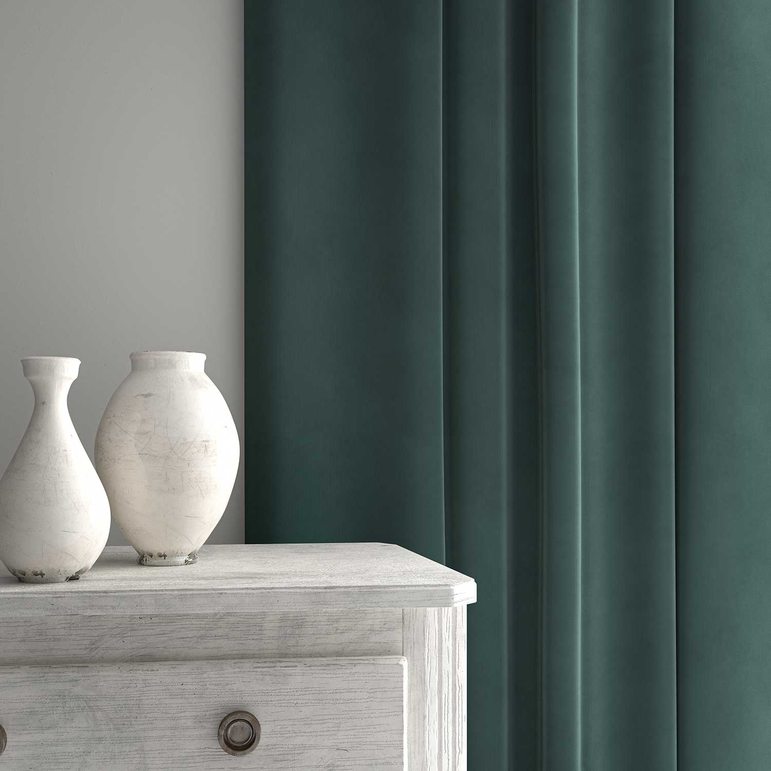 Linwood Tango Velvet Mineral FR Made to Measure Curtains