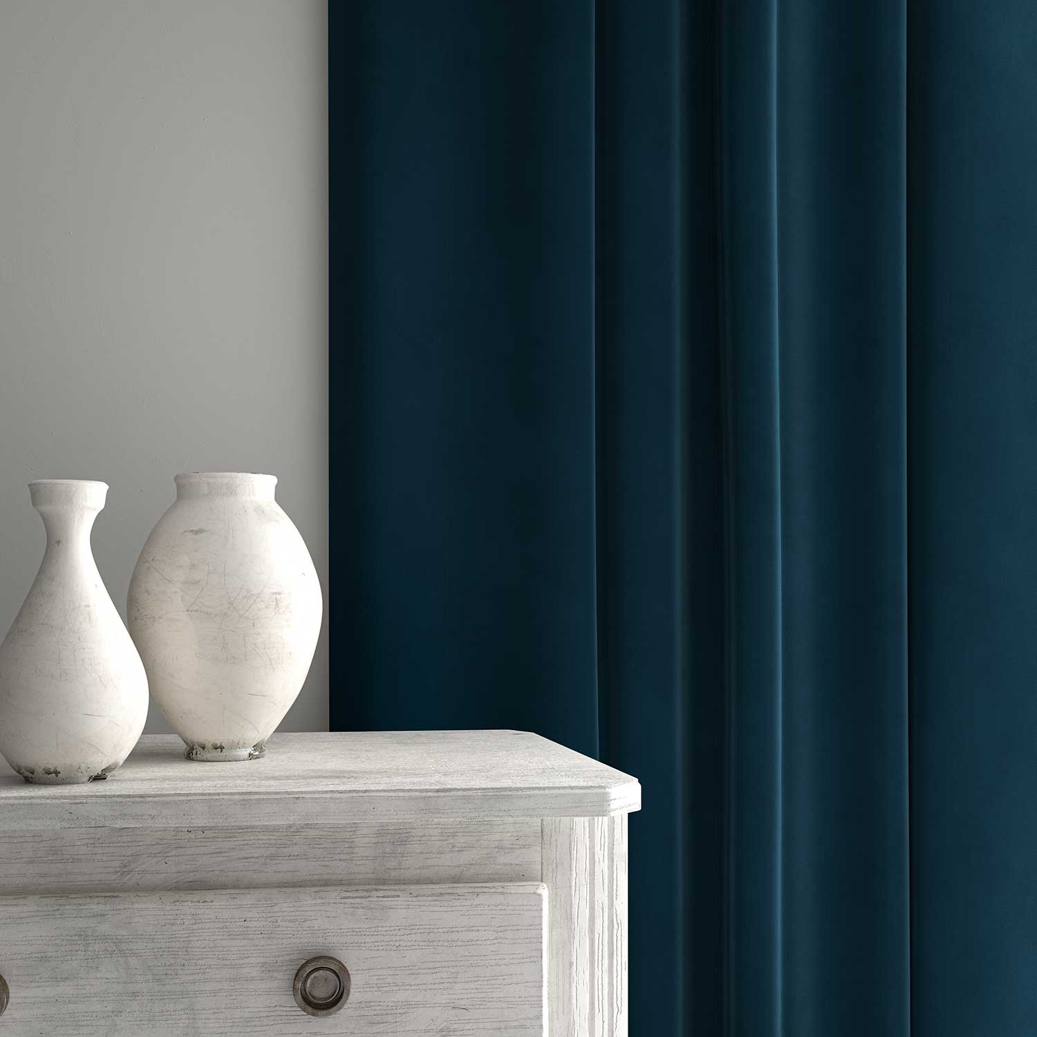 Linwood Tango Velvet Ocean Drive FR Made to Measure Curtains