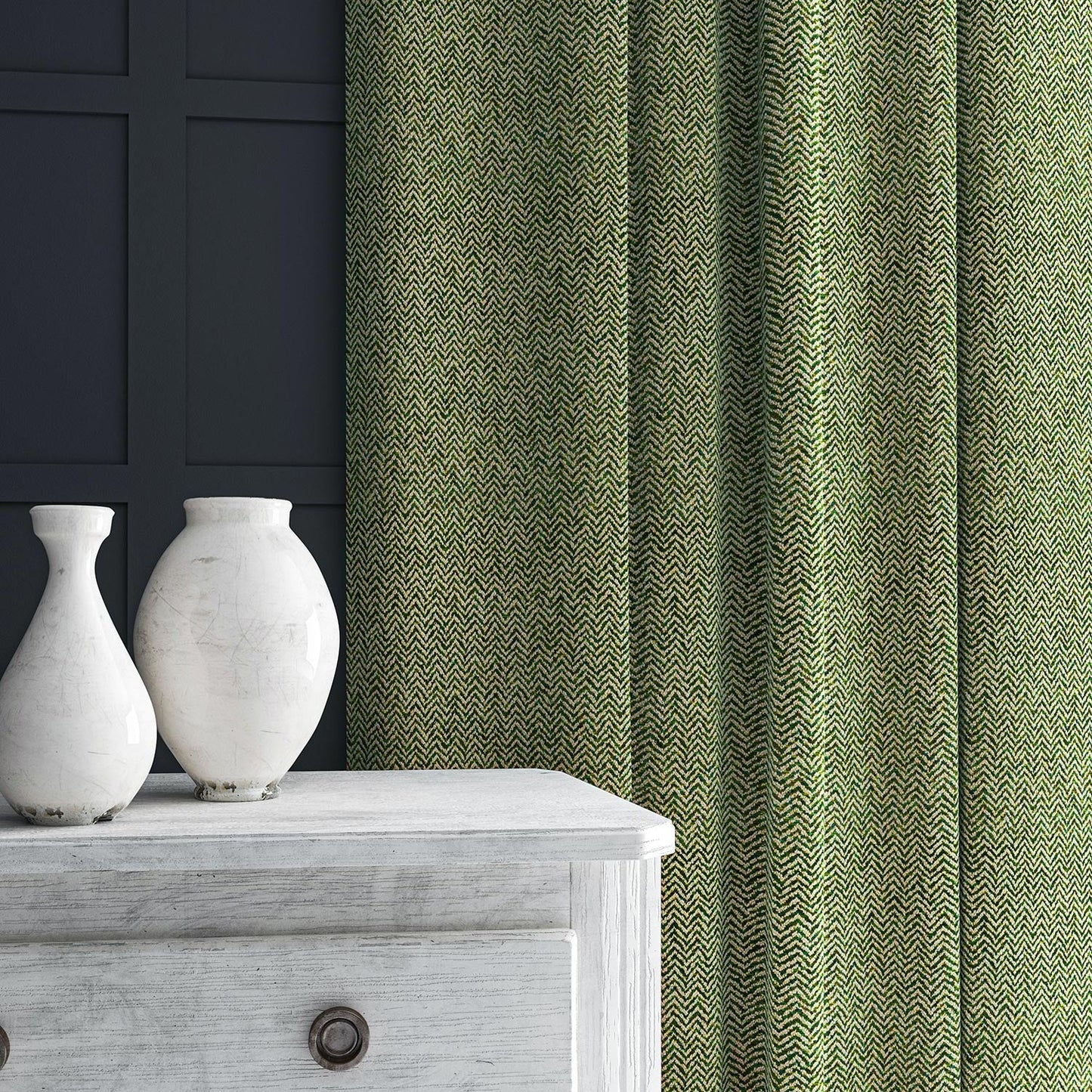 Linwood Chicane Forest Made to Measure Curtains