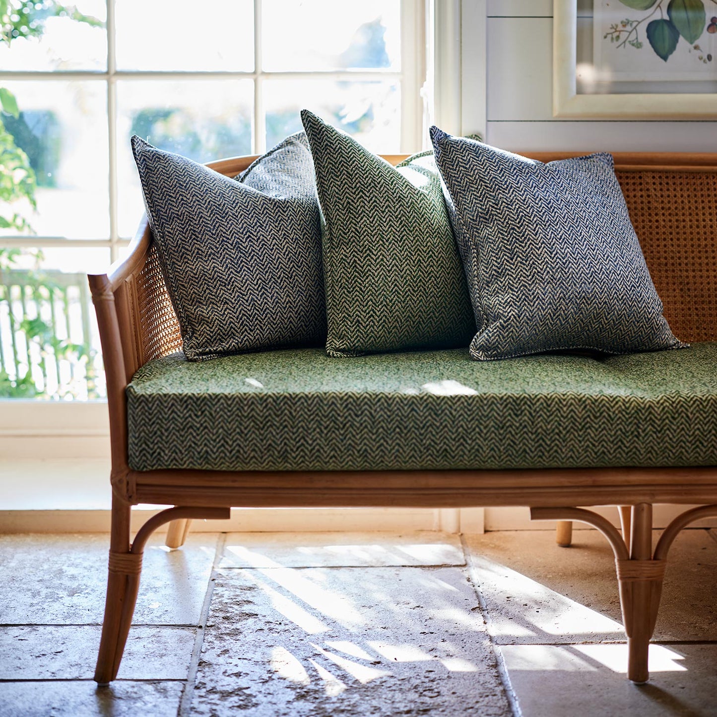Linwood Chicane Forest FR Made to Measure Curtains