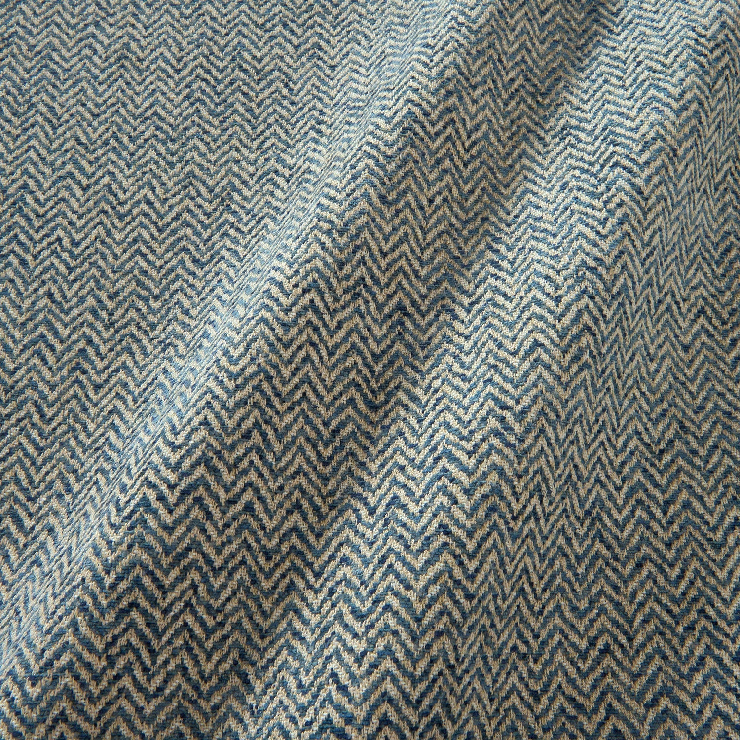 Linwood Chicane Lapis Made to Measure Curtains
