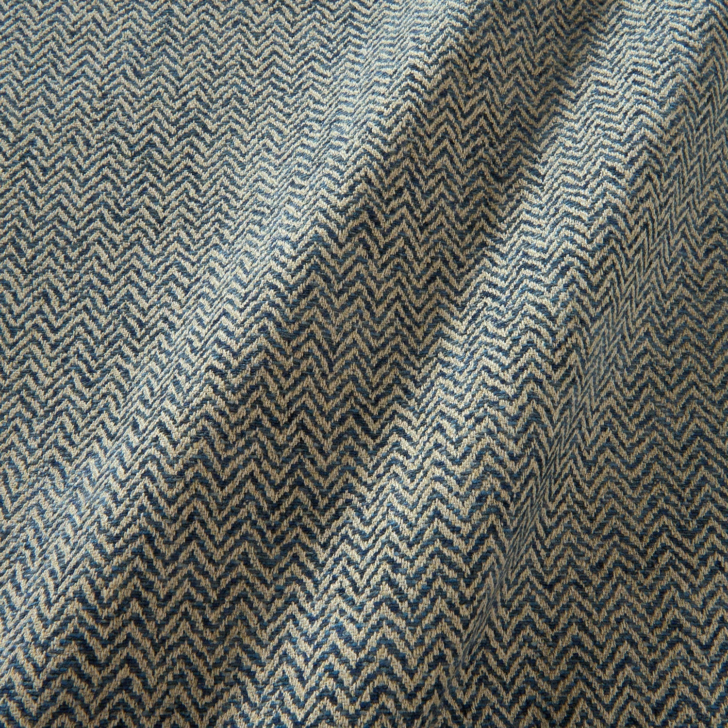 Linwood Chicane Navy Made to Measure Curtains