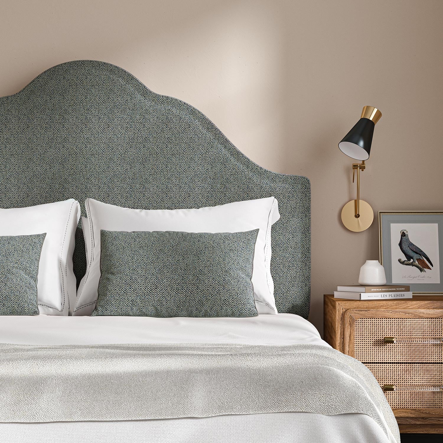 Linwood Chicane Navy Made to Measure Curtains