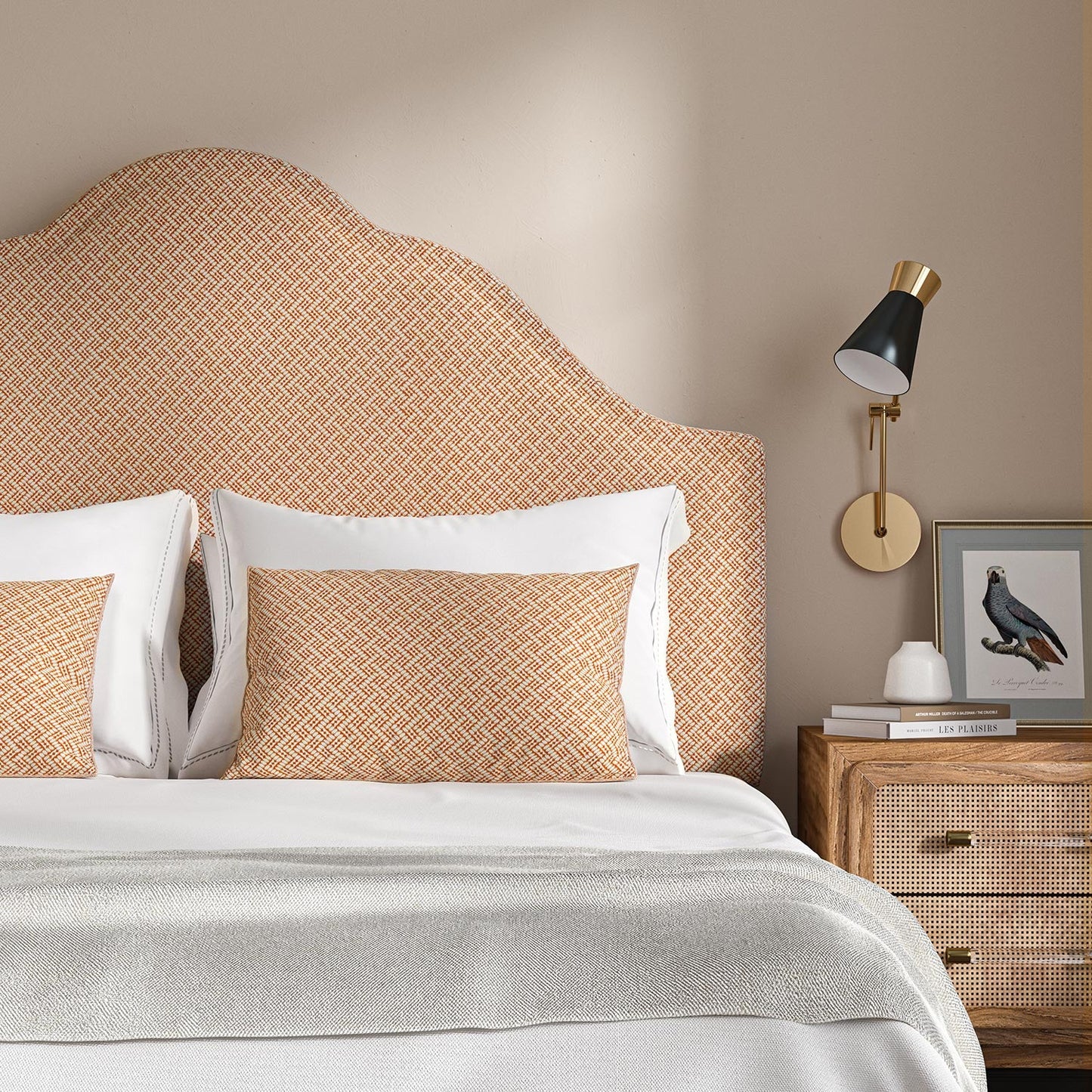 Linwood Pivot Apricot Made to Measure Curtains