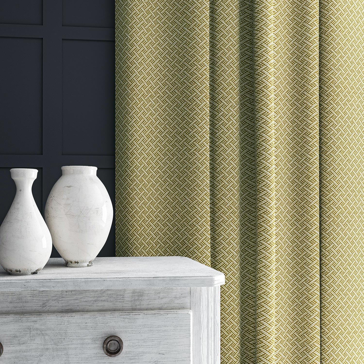 Linwood Pivot Chartreuse Made to Measure Curtains