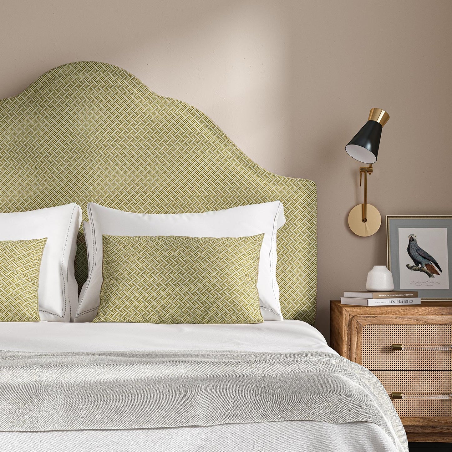 Linwood Pivot Chartreuse FR Made to Measure Curtains
