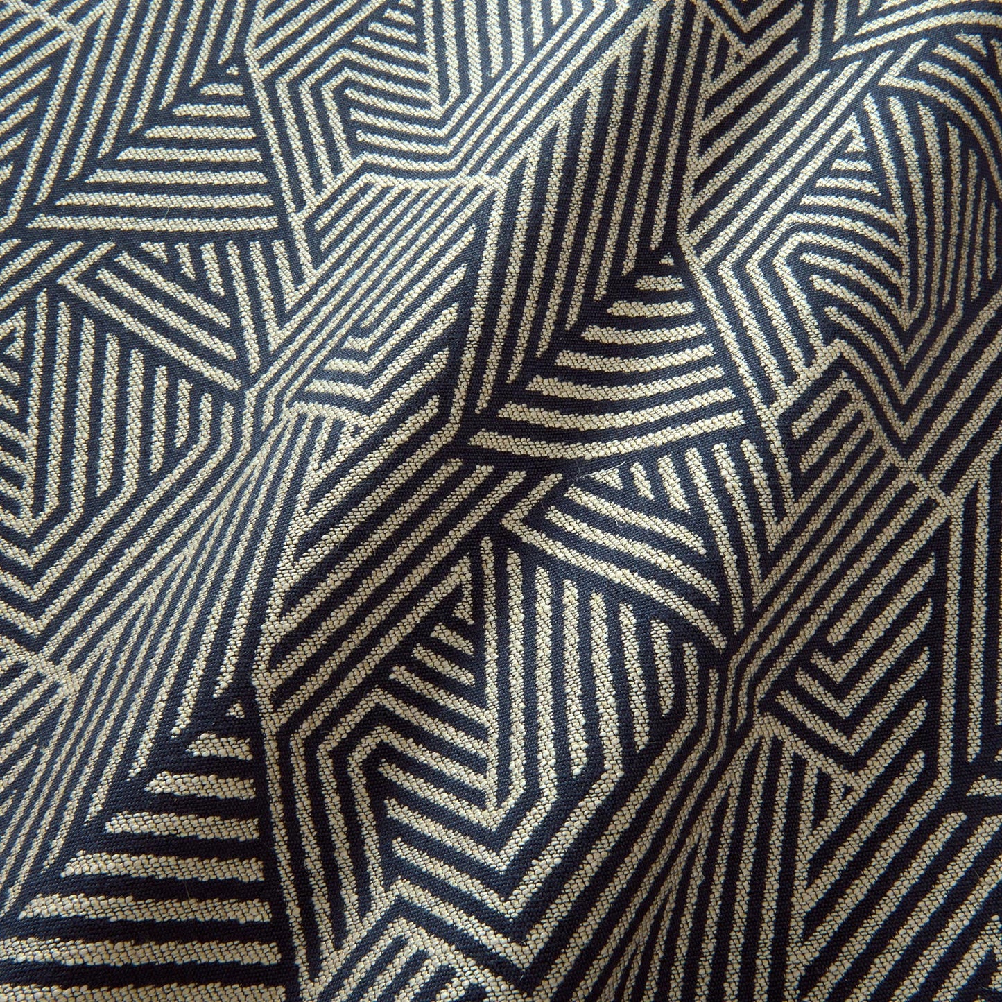 Linwood Sashay Ink FR Made to Measure Curtains