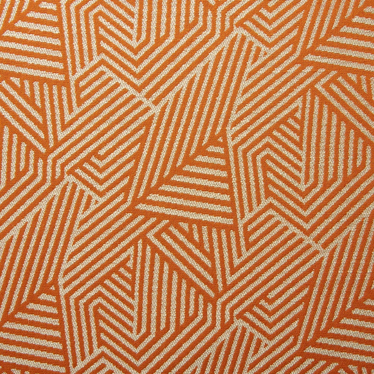 Linwood Sashay Tangerine FR Made to Measure Curtains