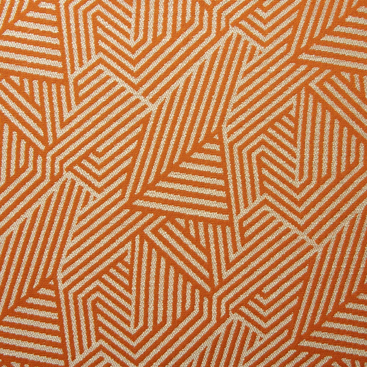 Linwood Sashay Tangerine FR Made to Measure Curtains