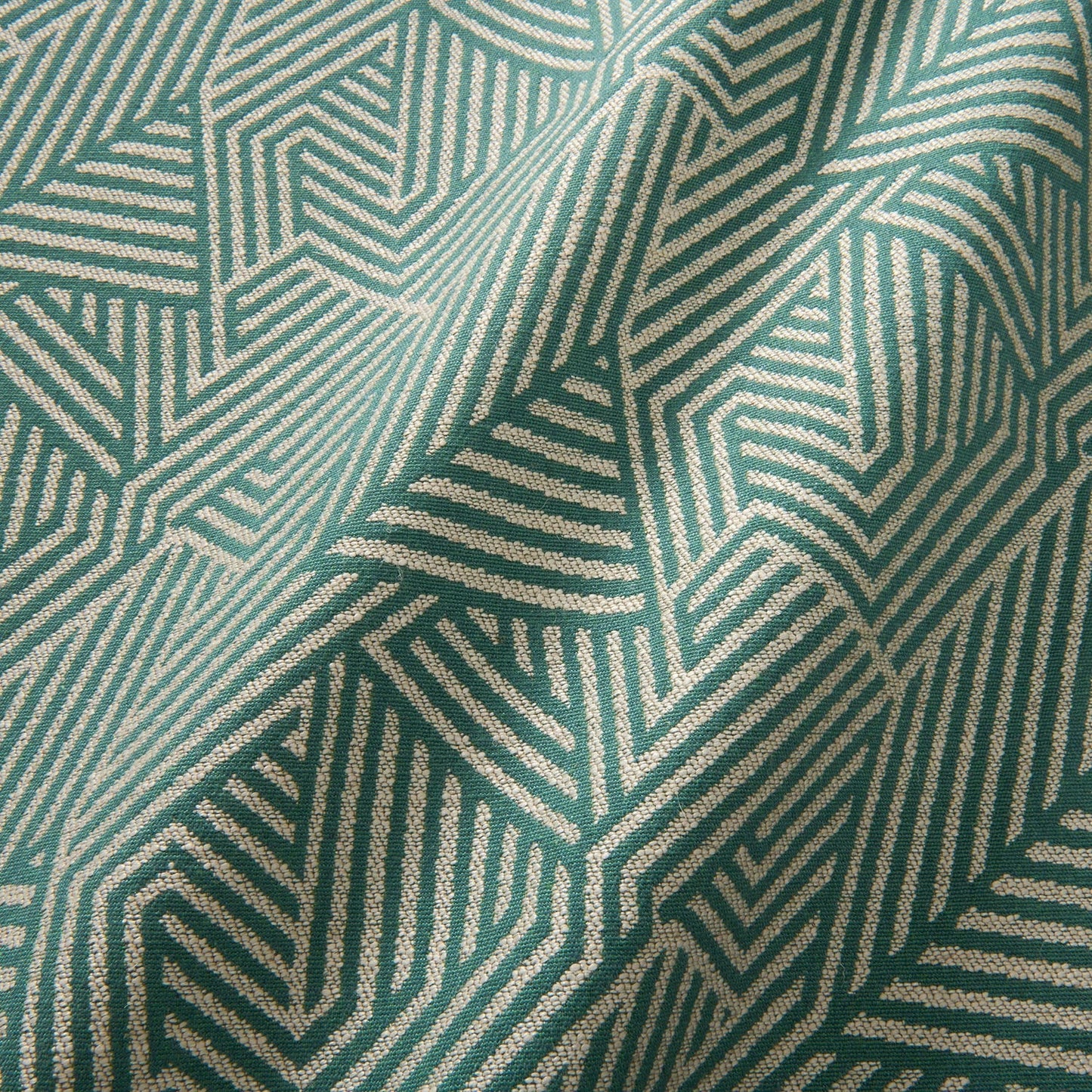 Linwood Sashay Teal Made to Measure Curtains