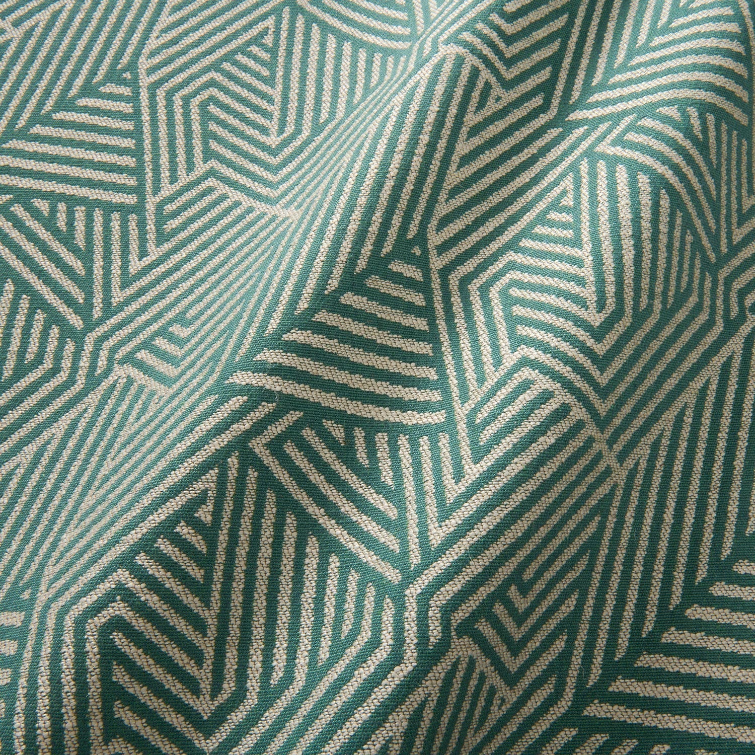 Linwood Sashay Teal Made to Measure Curtains