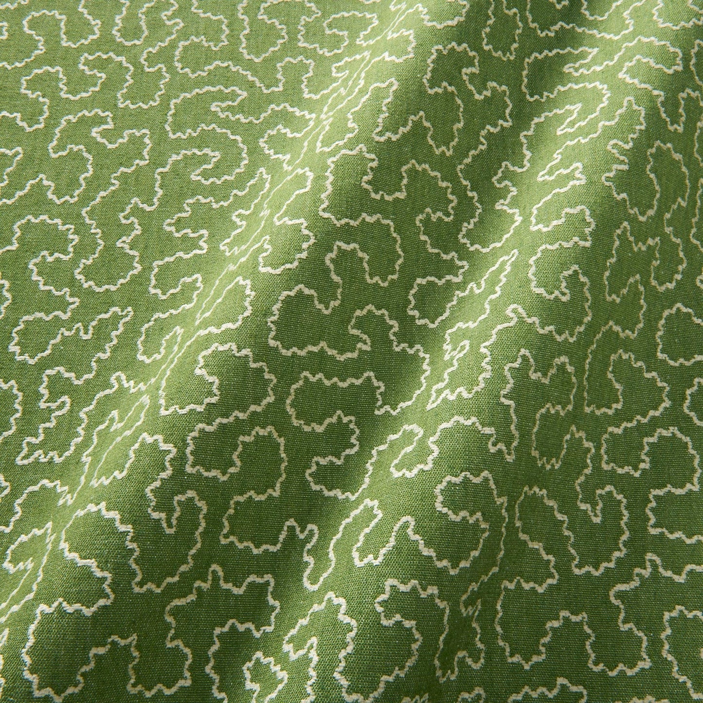 Linwood Wiggle Avocado FR Made to Measure Curtains