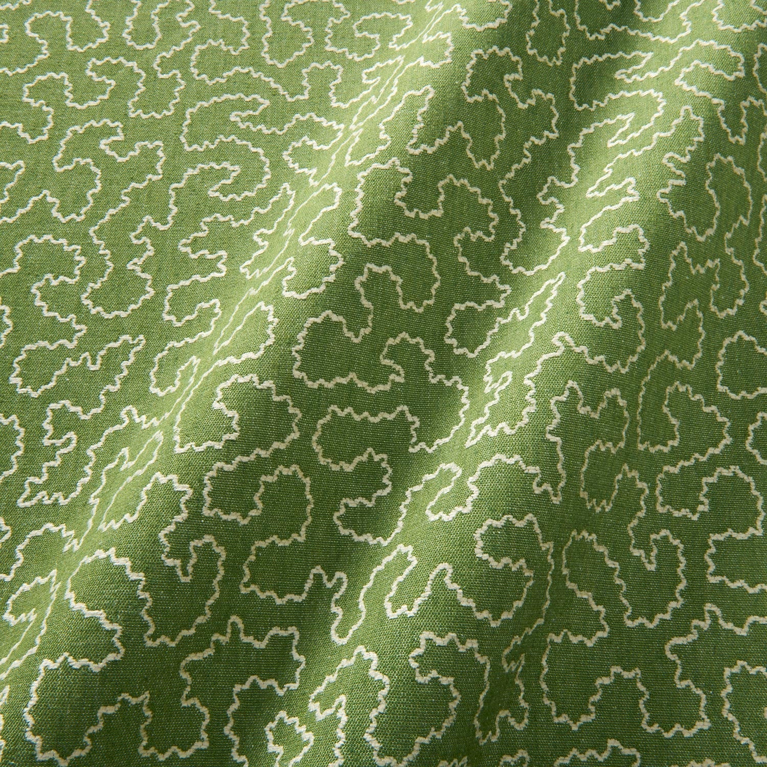 Linwood Wiggle Avocado FR Made to Measure Curtains