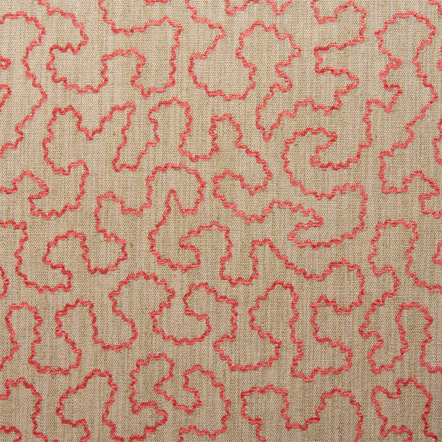 Linwood Wiggle Coral Made to Measure Curtains