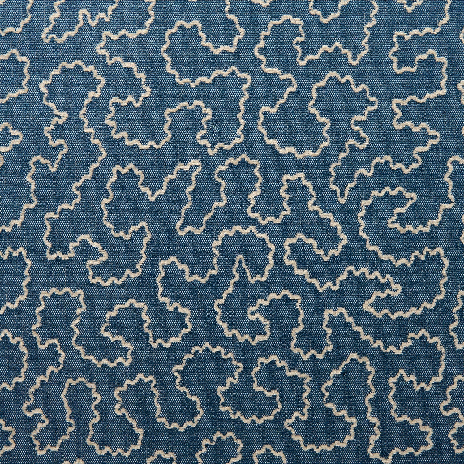 Linwood Wiggle Cornflower FR Made to Measure Curtains