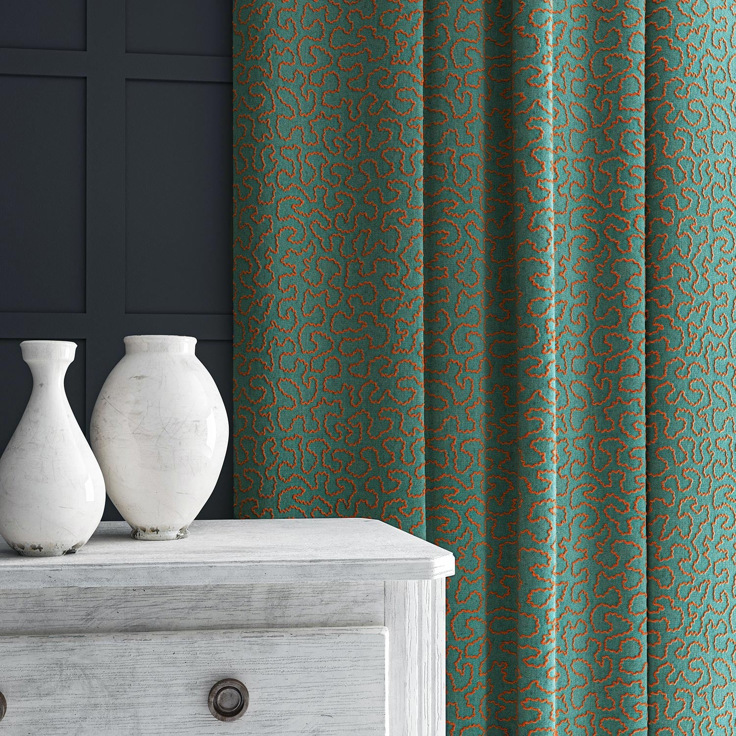Linwood Wiggle Calypso FR Made to Measure Curtains