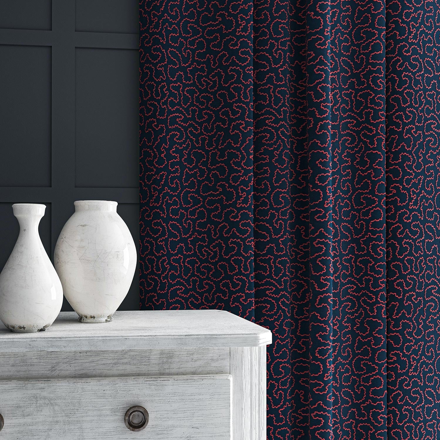 Linwood Wiggle Cosmic FR Made to Measure Curtains