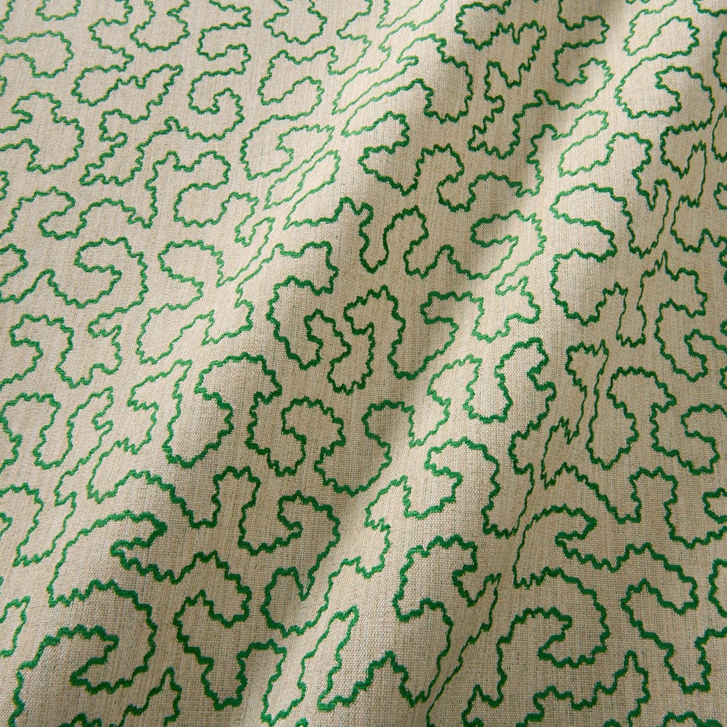 Linwood Wiggle Emerald Made to Measure Curtains
