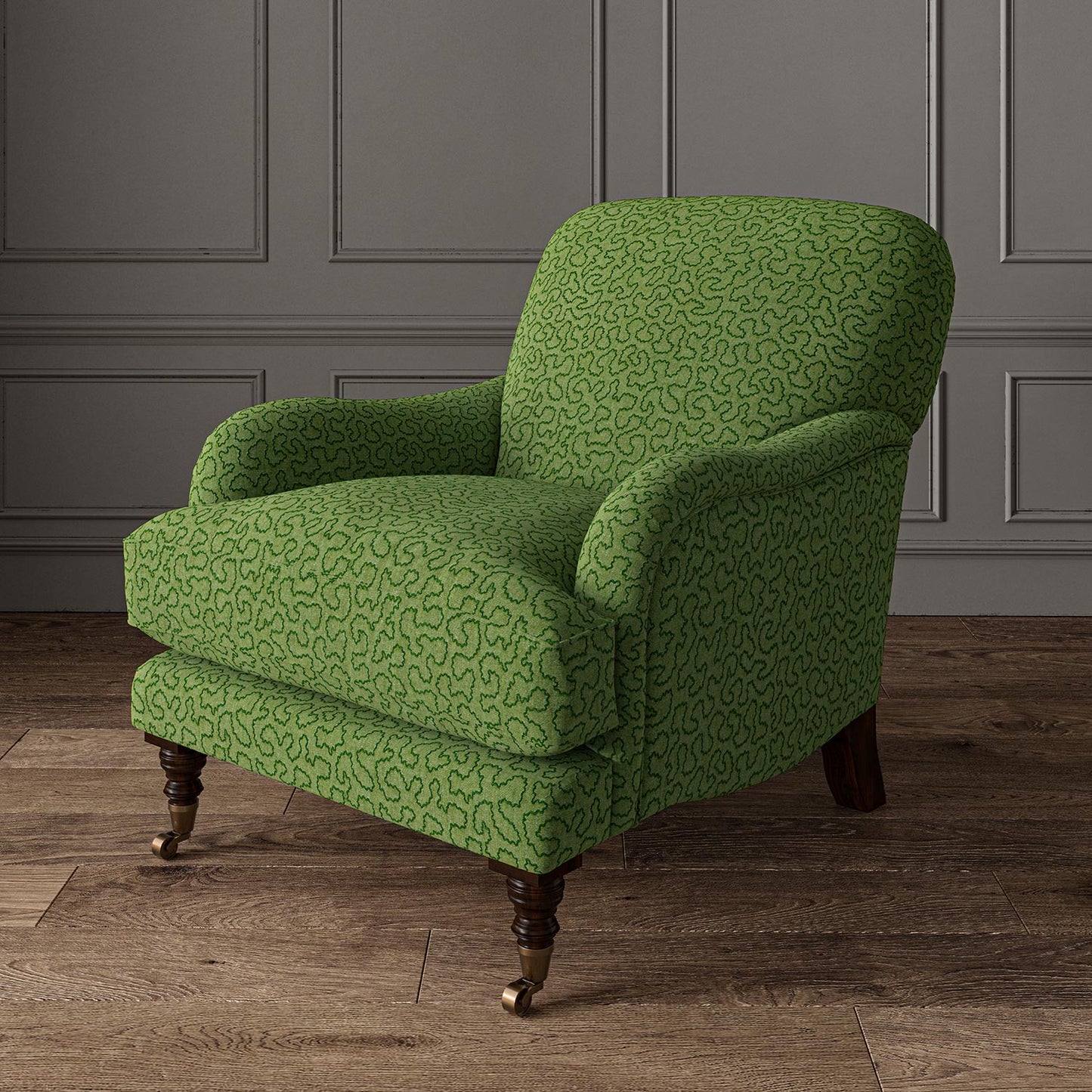 Linwood Wiggle Fern FR Made to Measure Curtains