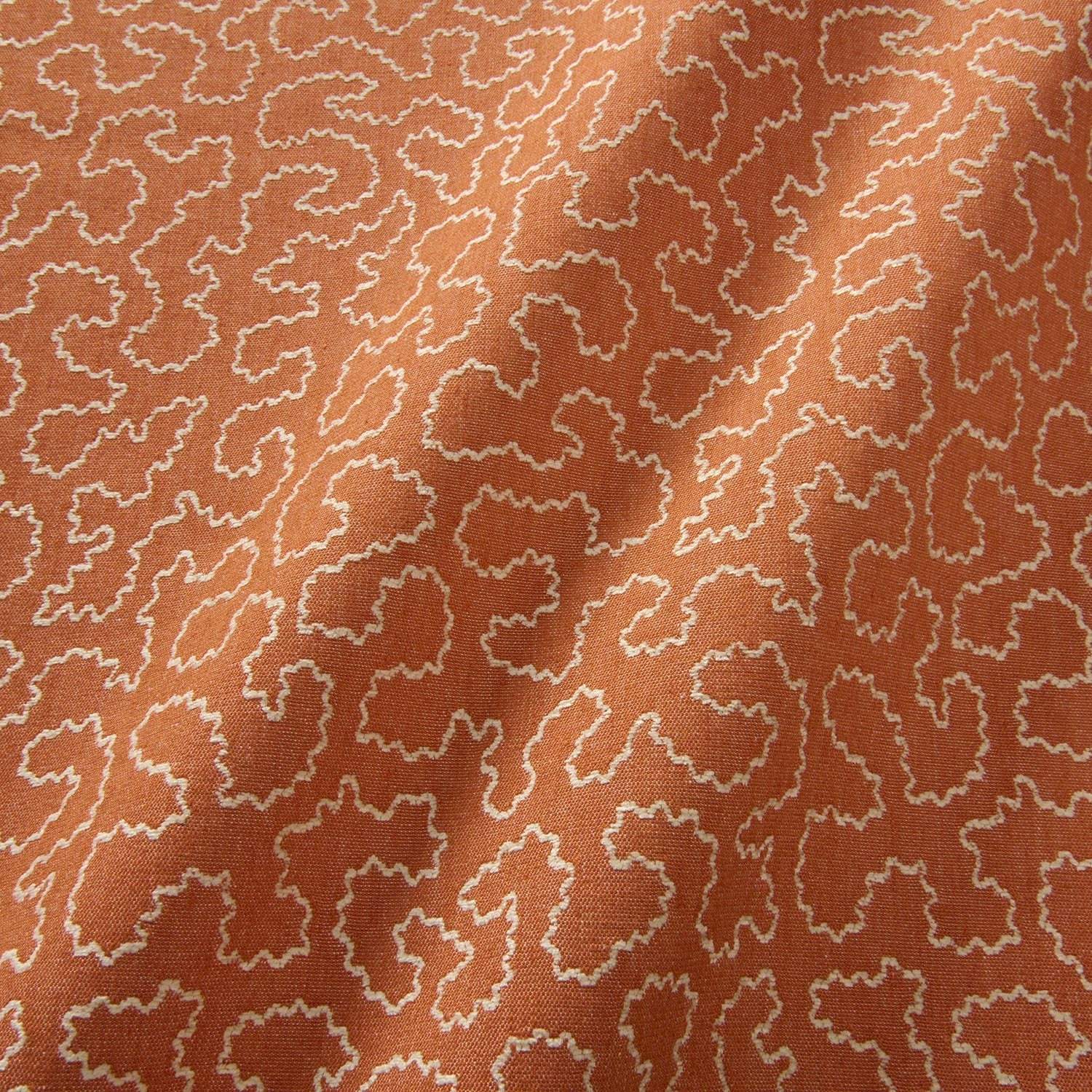 Linwood Wiggle Marmalade FR Made to Measure Curtains