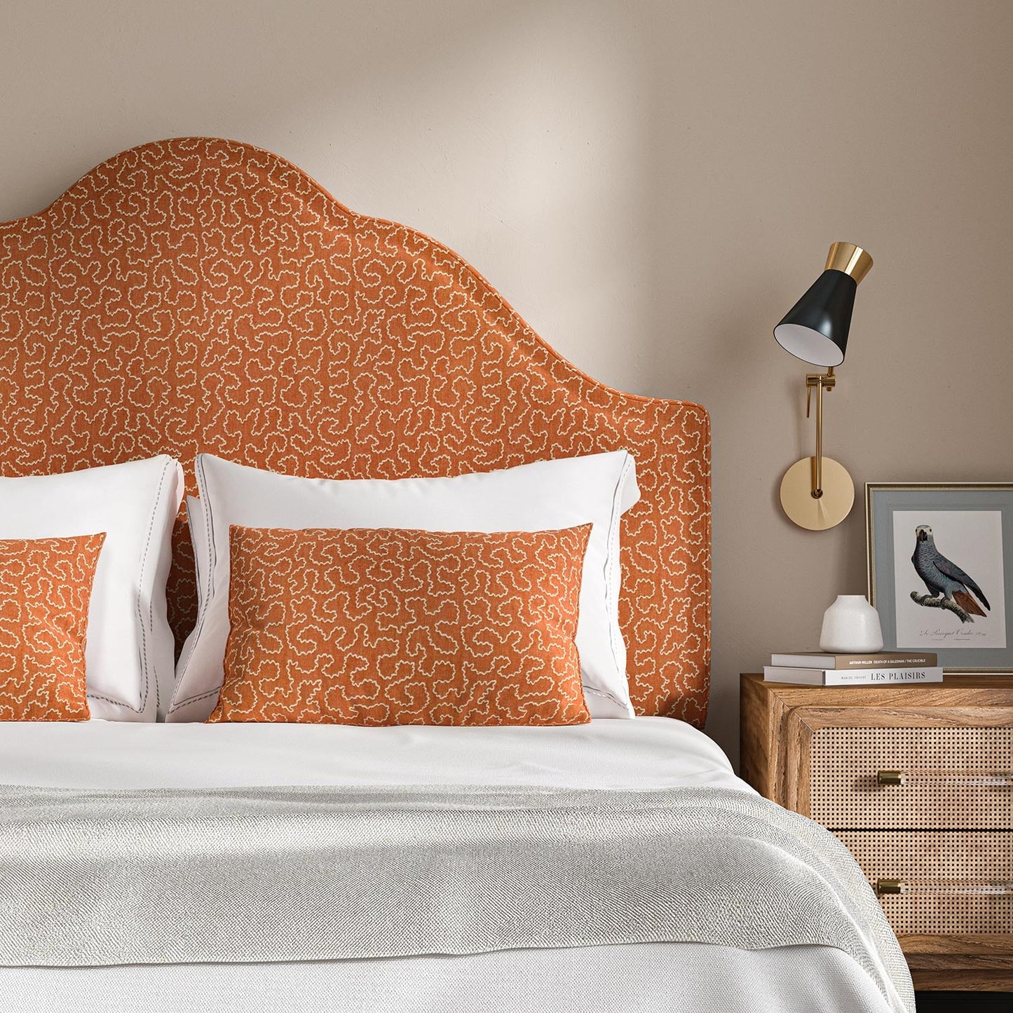 Linwood Wiggle Marmalade Made to Measure Curtains