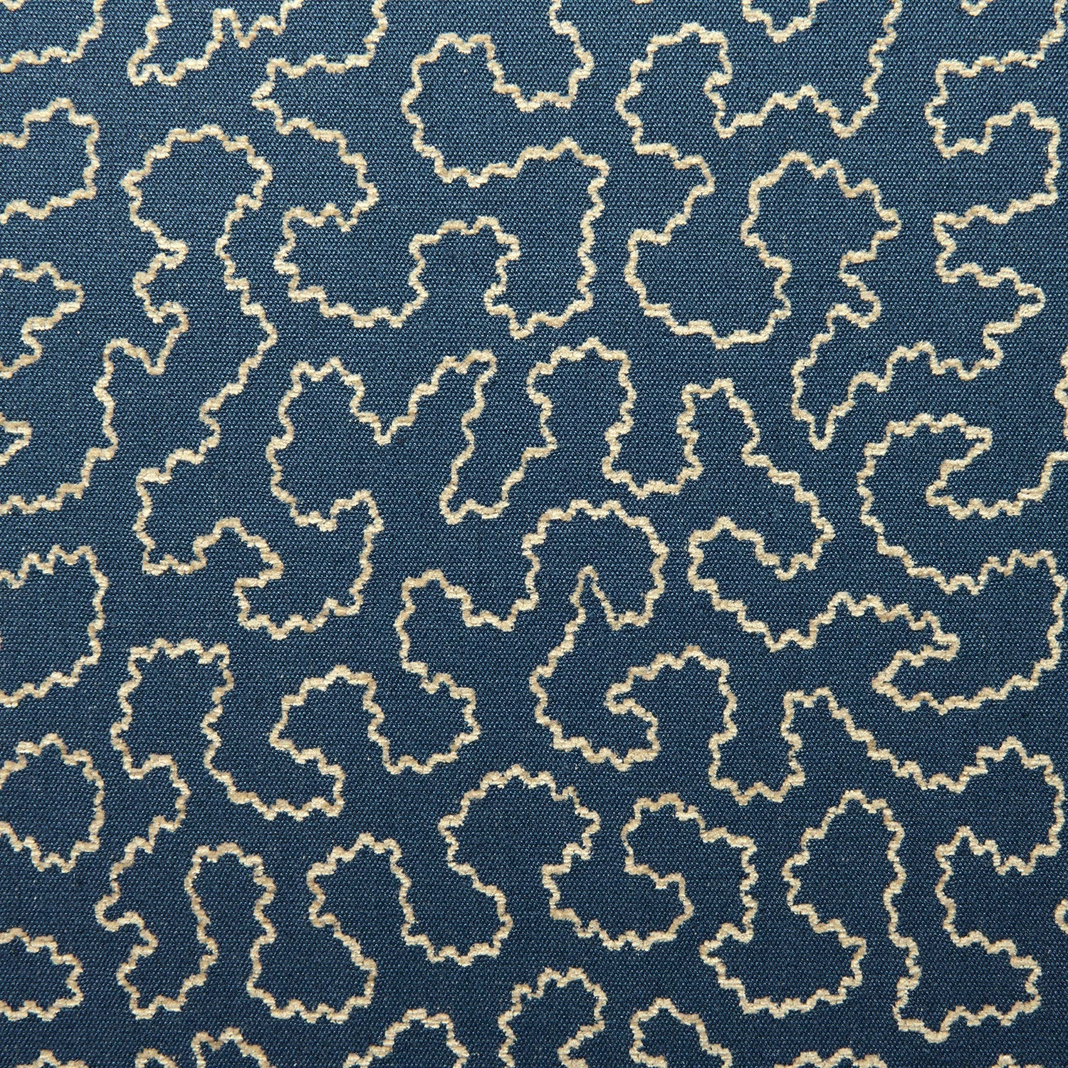 Linwood Wiggle Regal Blue Made to Measure Curtains