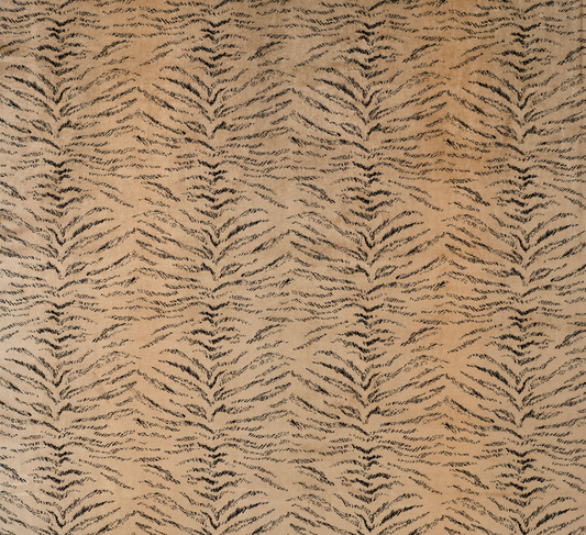 Tiger Velvet - Natural , by James Hare - Curtains & Roman Blinds