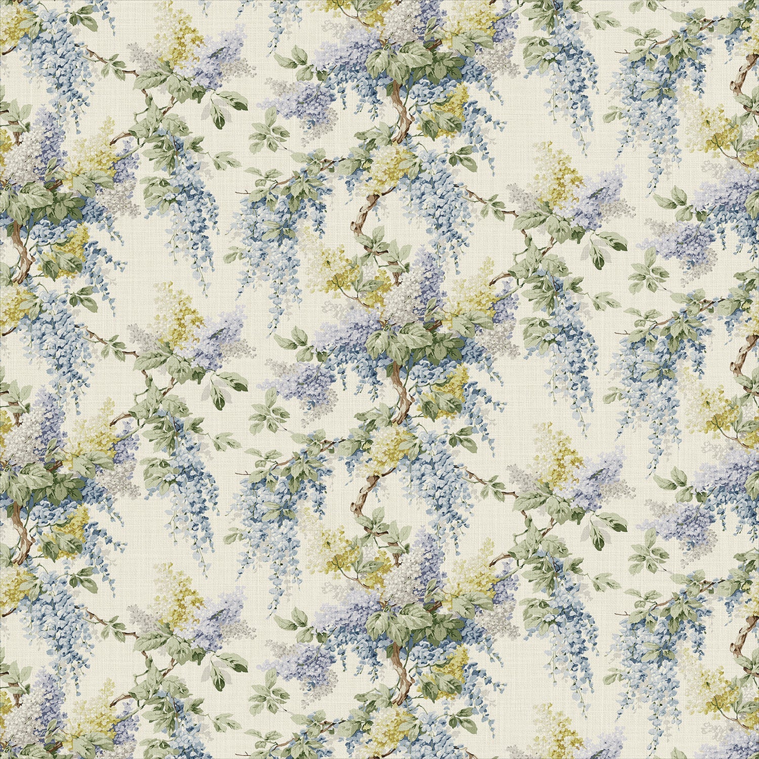 Linwood Vita Blue Yellow FR Made to Measure Curtains