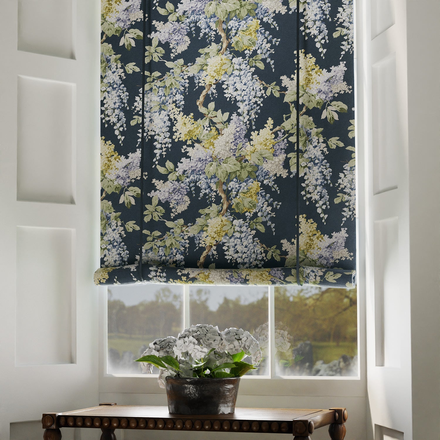 Linwood Vita Midnight FR Made to Measure Curtains