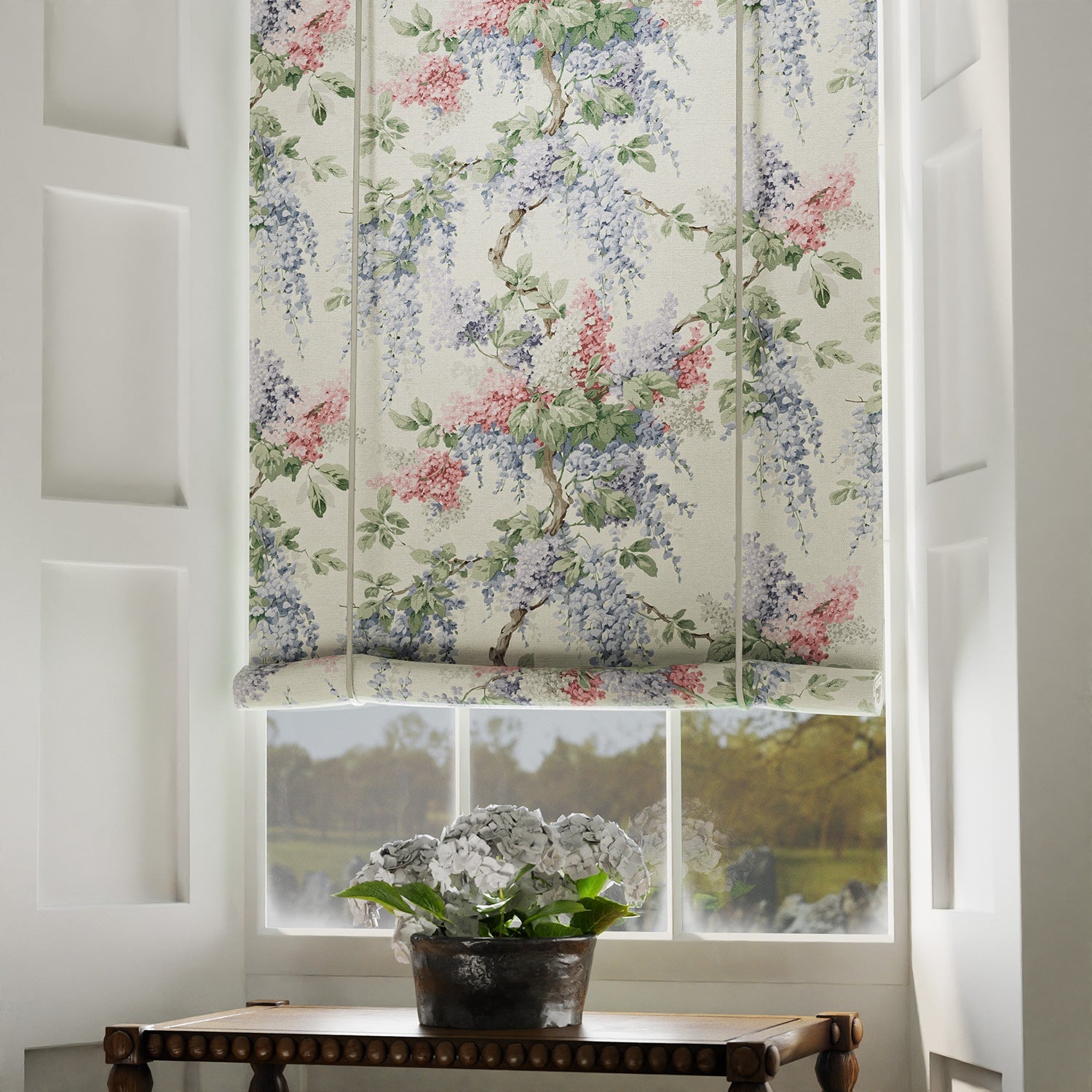 Linwood Vita Pink Blue Made to Measure Curtains